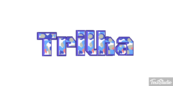 Trilha Efeito do texto