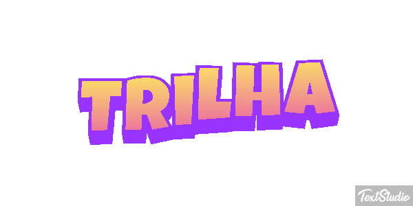 Trilha Efeito do texto