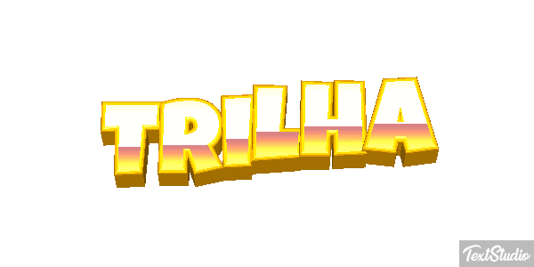 Trilha Efeito do texto
