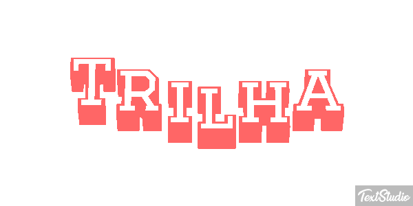 Trilha Efeito do texto