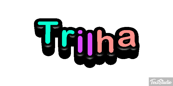 Trilha Efeito do texto