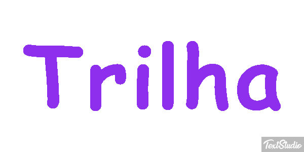 Trilha Efeito do texto
