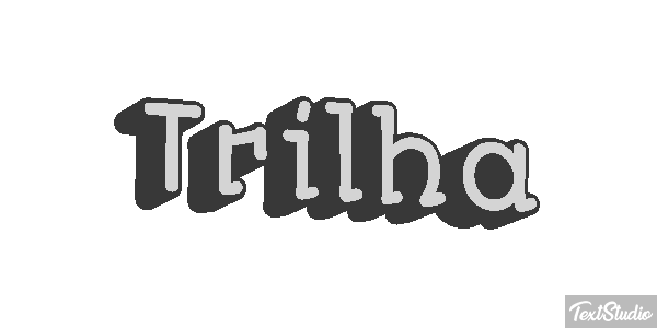 Trilha Efeito do texto