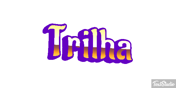 Trilha Efeito do texto