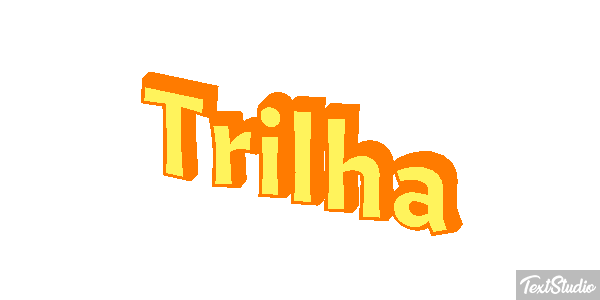 Trilha Efeito do texto