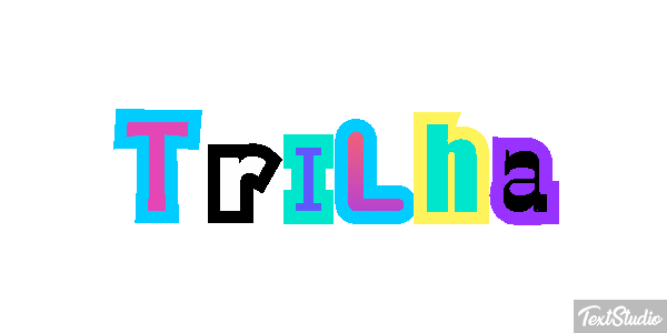 Trilha Efeito do texto