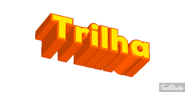 Trilha Efeito do texto
