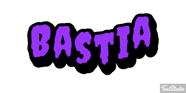 Bastia Текстовый эффект