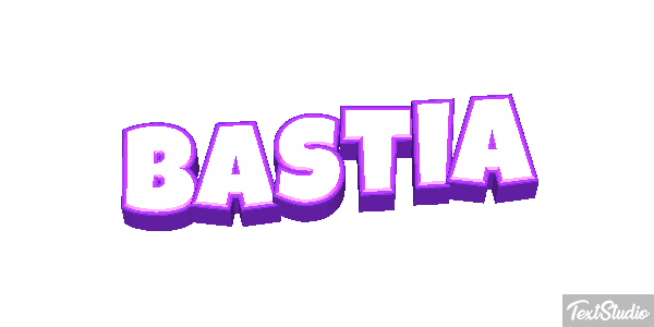 Bastia Текстовый эффект