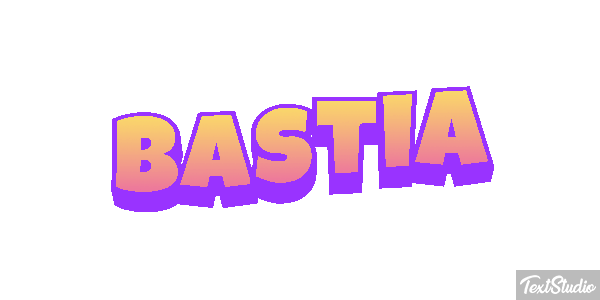 Bastia Текстовый эффект