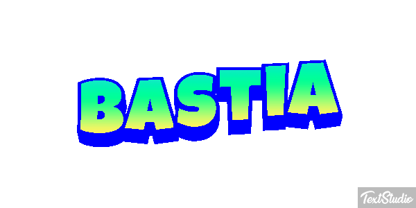 Bastia Текстовый эффект