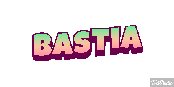 Bastia Текстовый эффект