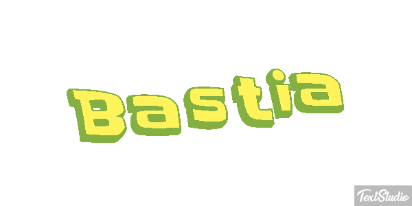Bastia Текстовый эффект