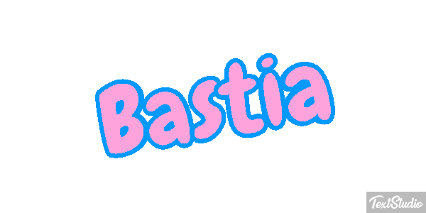 Bastia Текстовый эффект