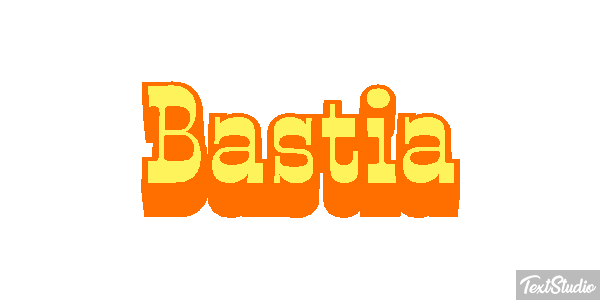 Bastia Текстовый эффект