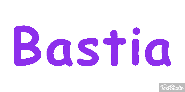 Bastia Текстовый эффект