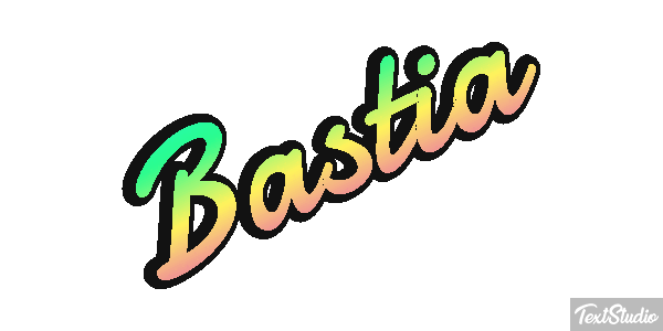 Bastia Текстовый эффект