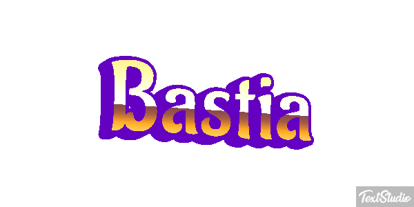Bastia Текстовый эффект