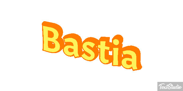 Bastia Текстовый эффект
