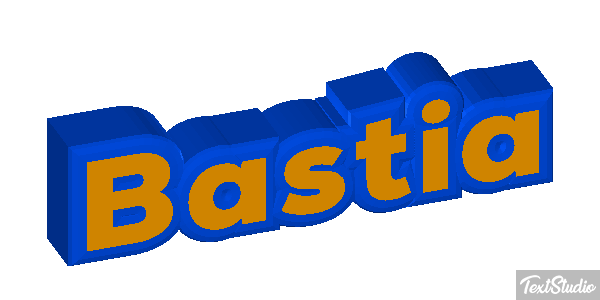 Bastia Текстовый эффект