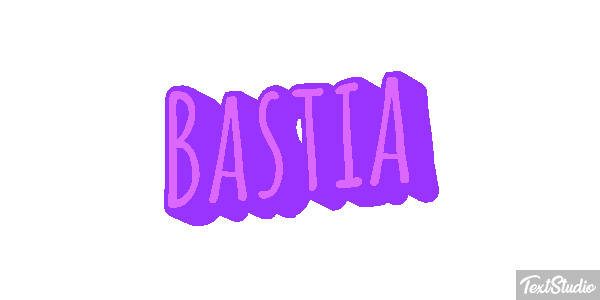 Bastia Текстовый эффект