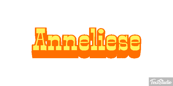 Anneliese Text effect