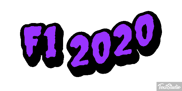 F1 2020 Effetto testo