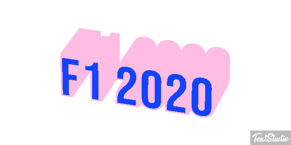F1 2020 Effetto testo