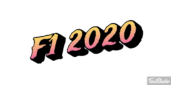 F1 2020 Effetto testo