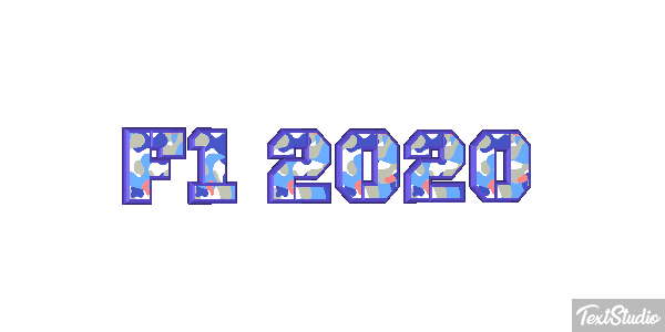 F1 2020 Effetto testo
