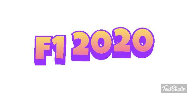 F1 2020 Effetto testo