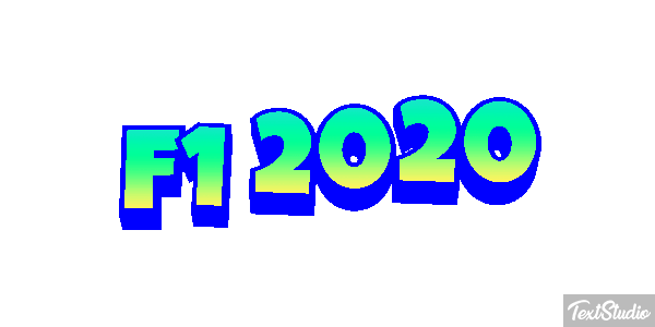 F1 2020 Effetto testo