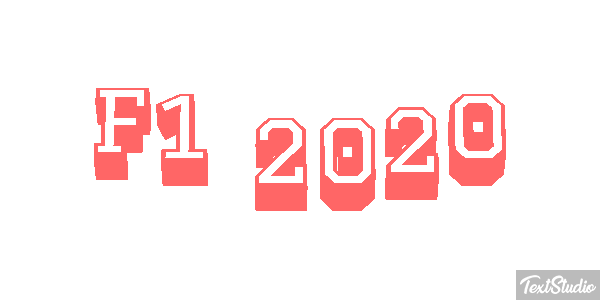 F1 2020 Effetto testo