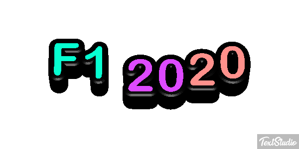 F1 2020 Effetto testo