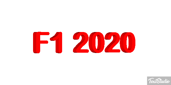 F1 2020 Effetto testo