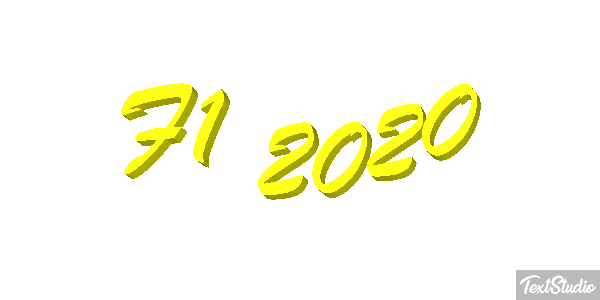 F1 2020 Effetto testo