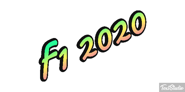 F1 2020 Effetto testo