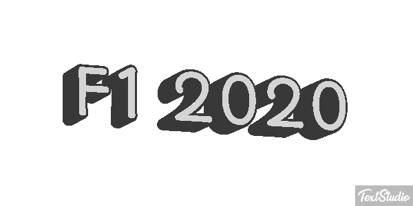 F1 2020 Effetto testo