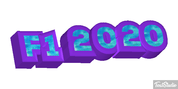 F1 2020 Effetto testo