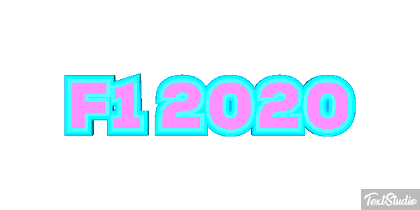 F1 2020 Effetto testo