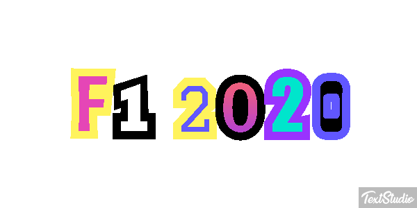 F1 2020 Effetto testo
