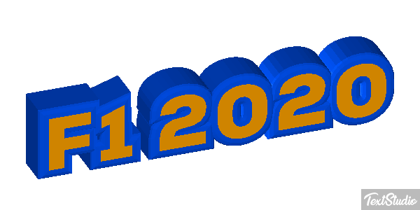 F1 2020 Effetto testo