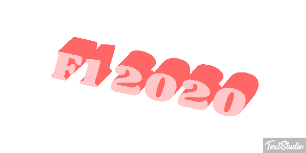 F1 2020 Effetto testo