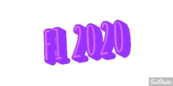 F1 2020 Effetto testo