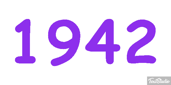 1942 Texteffekt
