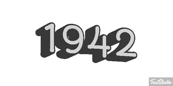 1942 Texteffekt