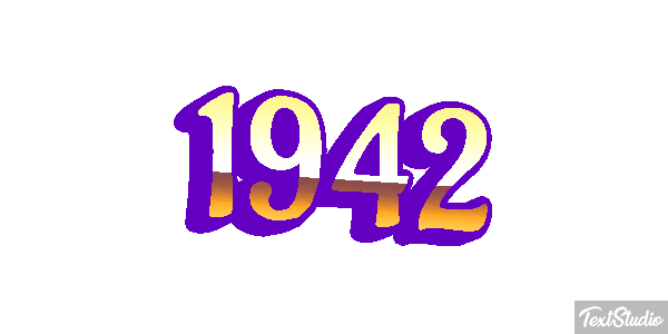 1942 Texteffekt