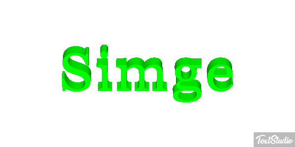 Simge Metin efekti