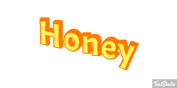 Honey Text effect