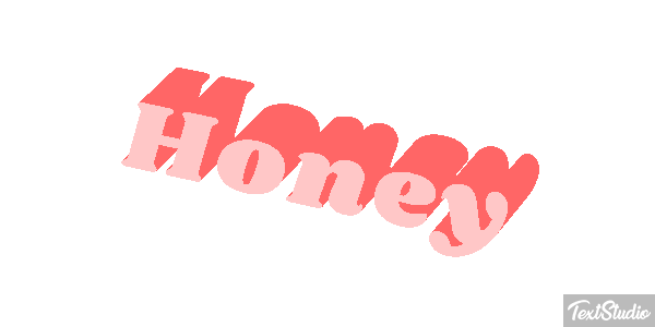 Honey Text effect